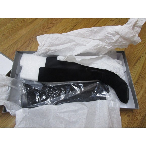 NIB Womens Lord and Taylor Harlyn boot black Fabric/Suede Comb size 5 - Picture 12 of 16